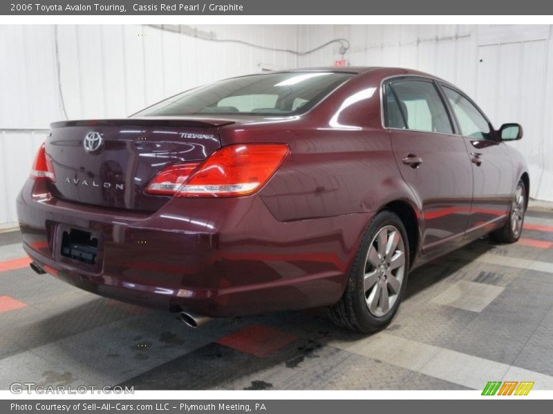Cassis Red Pearl / Graphite 2006 Toyota Avalon Touring