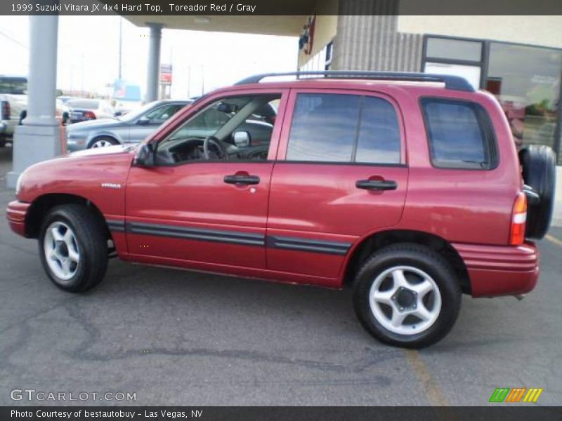 Toreador Red / Gray 1999 Suzuki Vitara JX 4x4 Hard Top