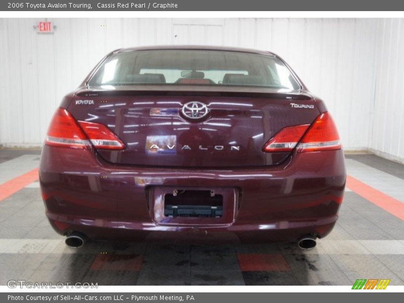 Cassis Red Pearl / Graphite 2006 Toyota Avalon Touring