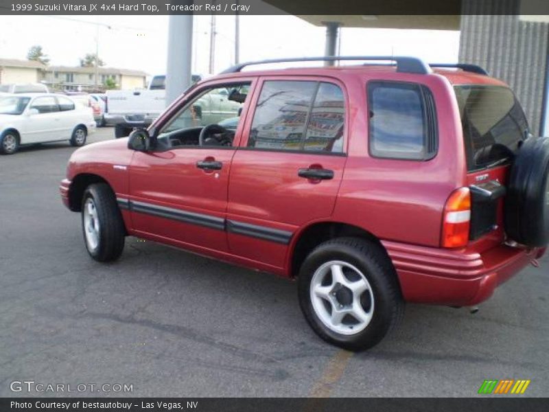 Toreador Red / Gray 1999 Suzuki Vitara JX 4x4 Hard Top