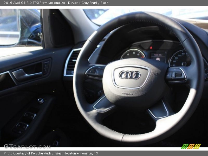 Daytona Gray Pearl / Black 2016 Audi Q5 2.0 TFSI Premium quattro