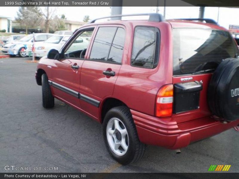 Toreador Red / Gray 1999 Suzuki Vitara JX 4x4 Hard Top