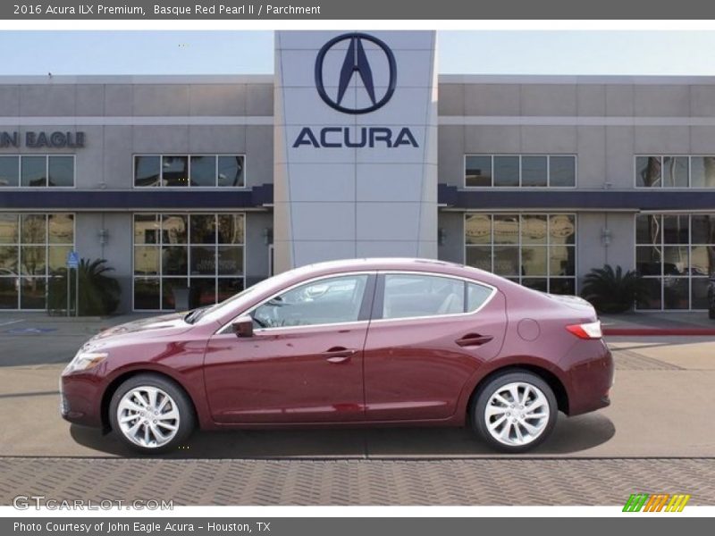 Basque Red Pearl II / Parchment 2016 Acura ILX Premium