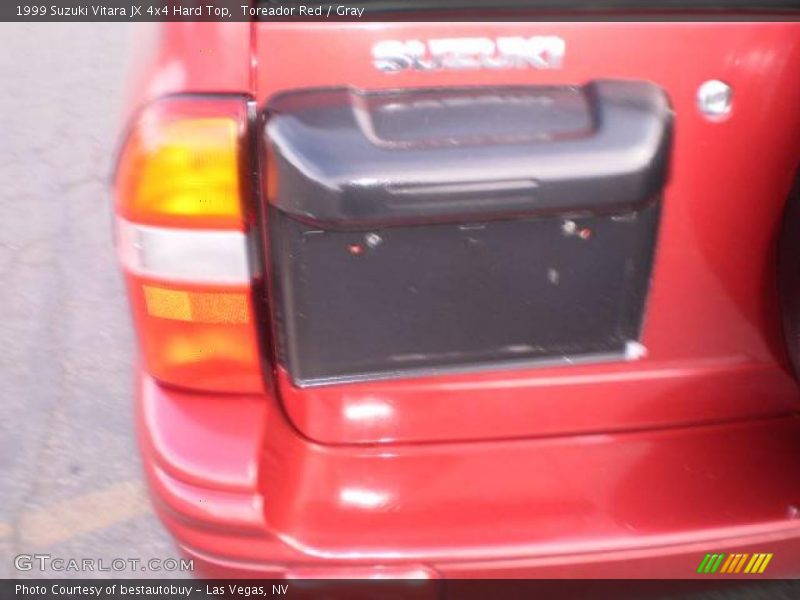 Toreador Red / Gray 1999 Suzuki Vitara JX 4x4 Hard Top