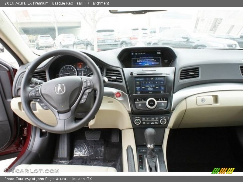 Basque Red Pearl II / Parchment 2016 Acura ILX Premium