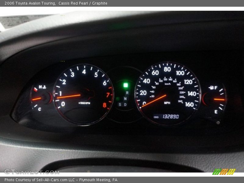 Cassis Red Pearl / Graphite 2006 Toyota Avalon Touring