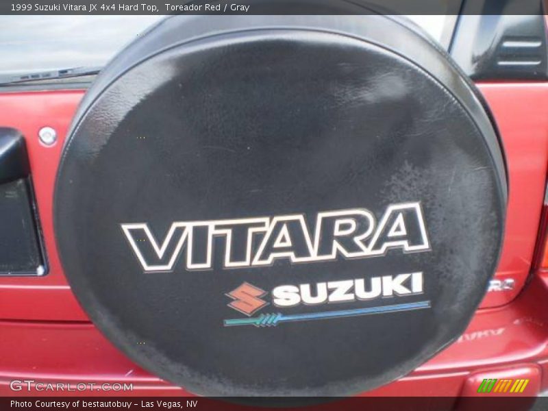 Toreador Red / Gray 1999 Suzuki Vitara JX 4x4 Hard Top