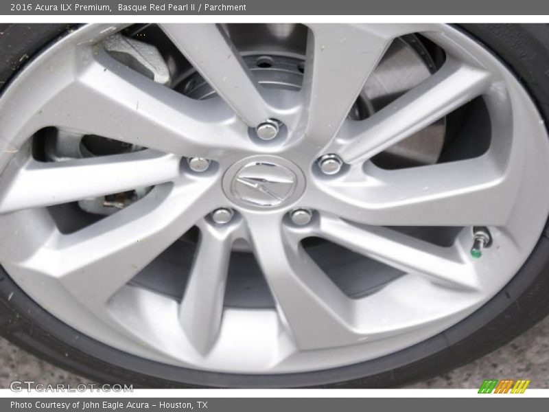 Basque Red Pearl II / Parchment 2016 Acura ILX Premium
