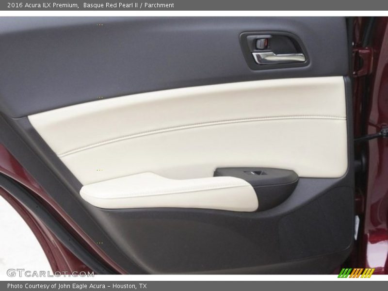 Basque Red Pearl II / Parchment 2016 Acura ILX Premium