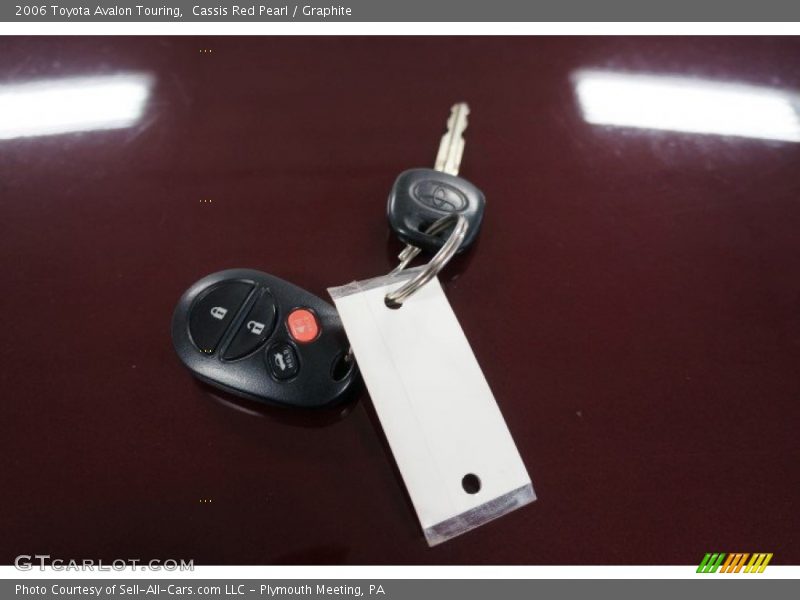 Cassis Red Pearl / Graphite 2006 Toyota Avalon Touring