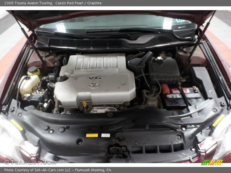 Cassis Red Pearl / Graphite 2006 Toyota Avalon Touring
