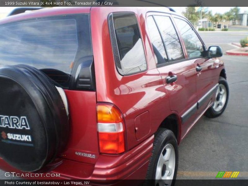 Toreador Red / Gray 1999 Suzuki Vitara JX 4x4 Hard Top