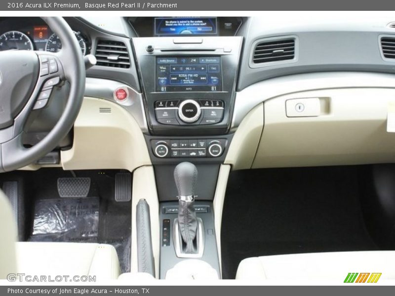 Basque Red Pearl II / Parchment 2016 Acura ILX Premium