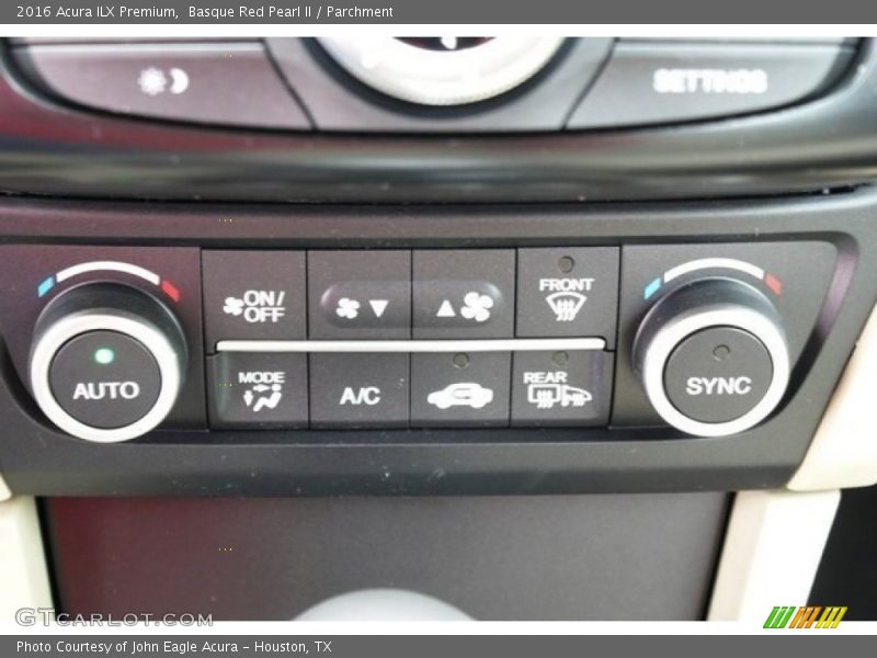 Basque Red Pearl II / Parchment 2016 Acura ILX Premium