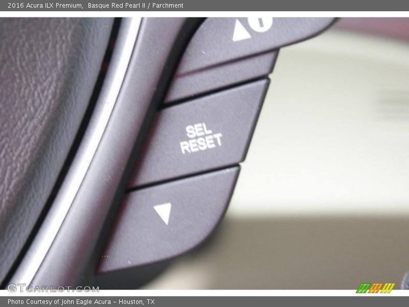 Basque Red Pearl II / Parchment 2016 Acura ILX Premium