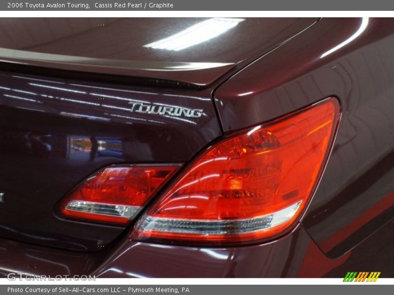 Cassis Red Pearl / Graphite 2006 Toyota Avalon Touring