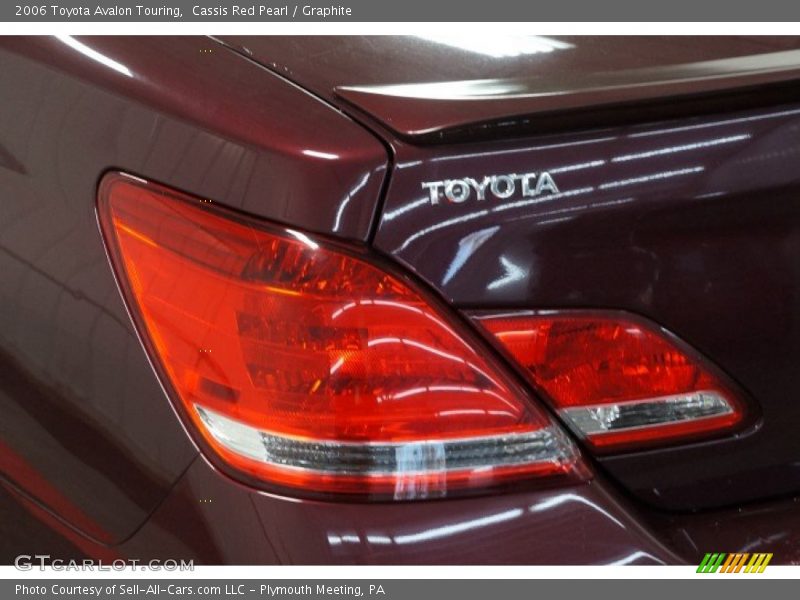 Cassis Red Pearl / Graphite 2006 Toyota Avalon Touring