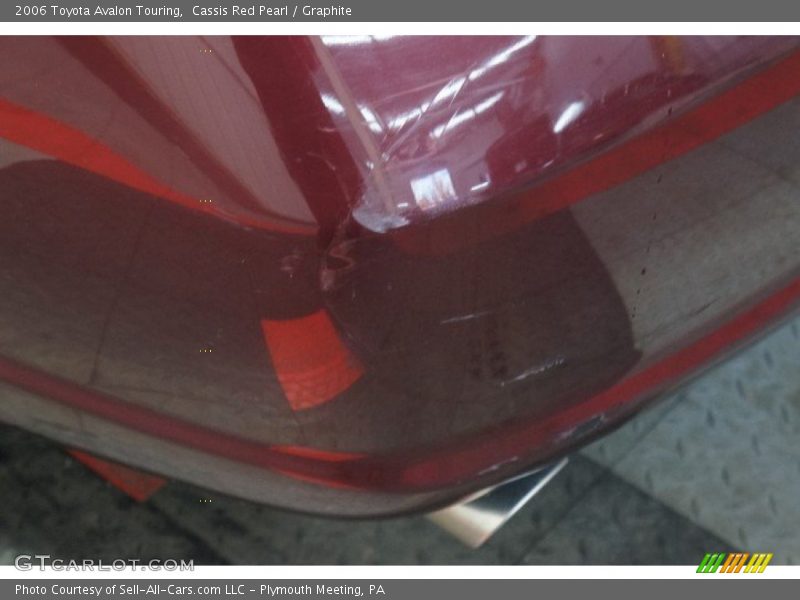 Cassis Red Pearl / Graphite 2006 Toyota Avalon Touring