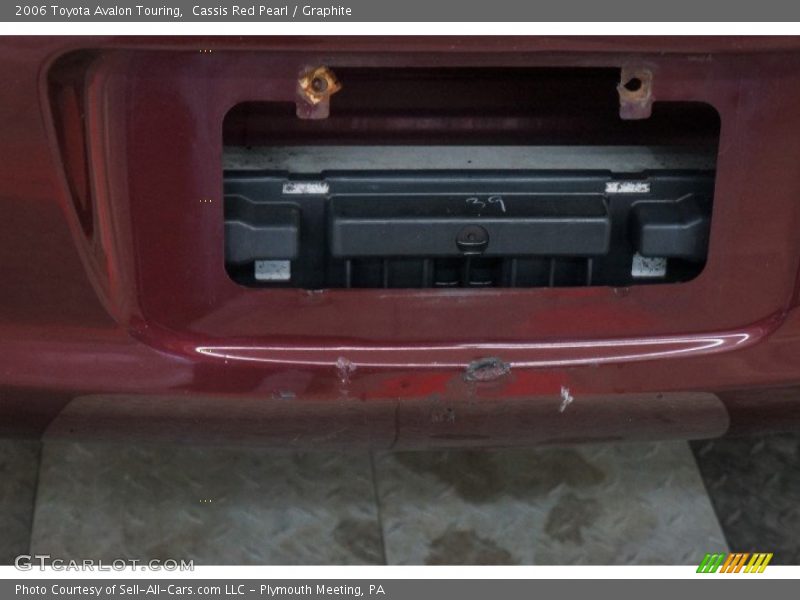 Cassis Red Pearl / Graphite 2006 Toyota Avalon Touring