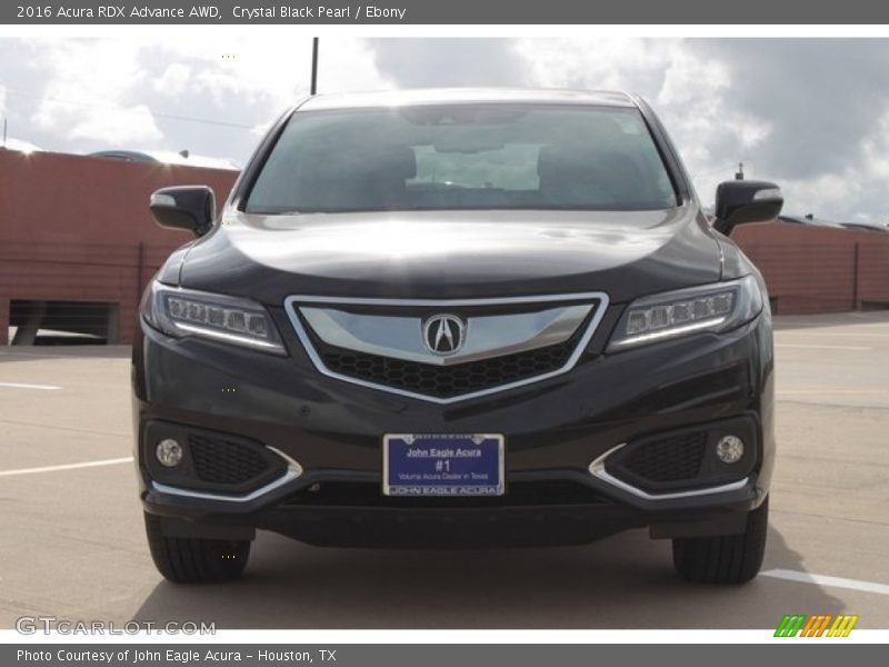 Crystal Black Pearl / Ebony 2016 Acura RDX Advance AWD