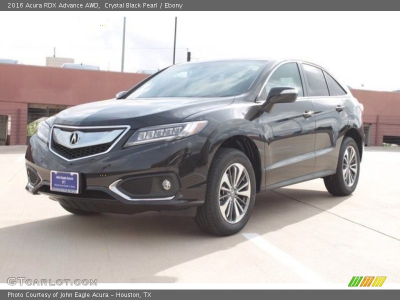 Crystal Black Pearl / Ebony 2016 Acura RDX Advance AWD