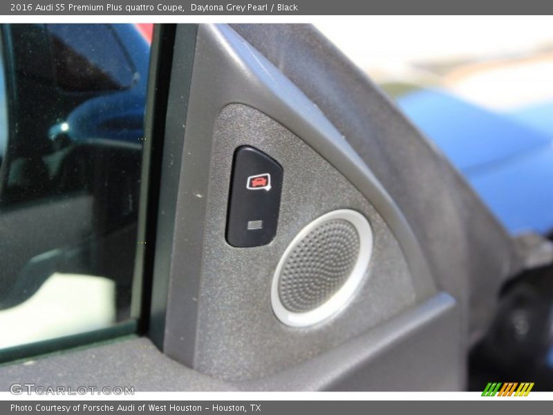 Daytona Grey Pearl / Black 2016 Audi S5 Premium Plus quattro Coupe