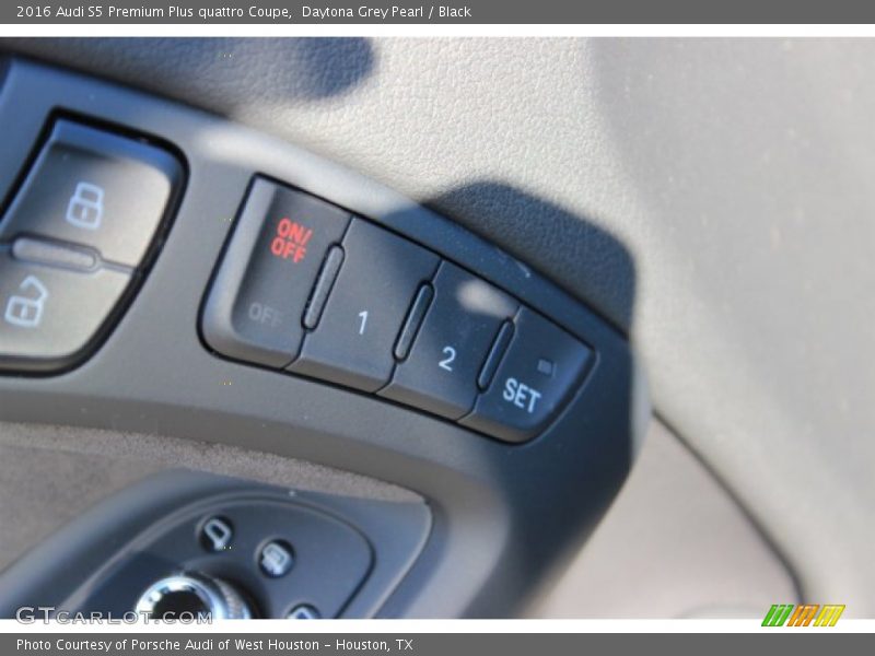 Daytona Grey Pearl / Black 2016 Audi S5 Premium Plus quattro Coupe