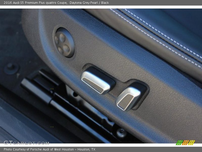 Daytona Grey Pearl / Black 2016 Audi S5 Premium Plus quattro Coupe