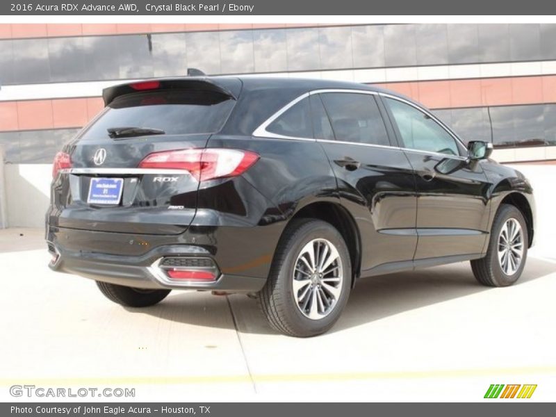 Crystal Black Pearl / Ebony 2016 Acura RDX Advance AWD