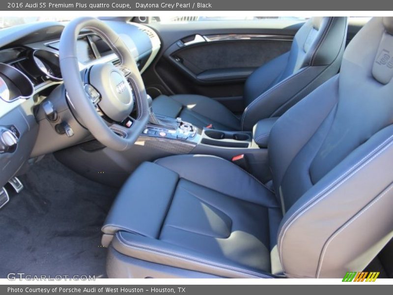 Front Seat of 2016 S5 Premium Plus quattro Coupe