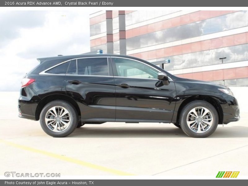 Crystal Black Pearl / Ebony 2016 Acura RDX Advance AWD