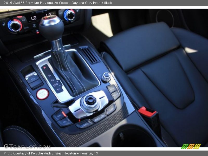 Daytona Grey Pearl / Black 2016 Audi S5 Premium Plus quattro Coupe