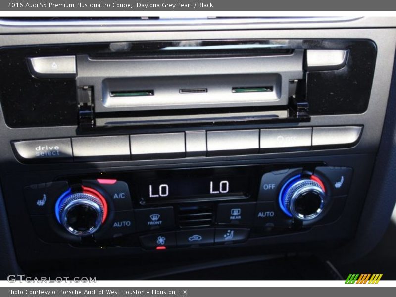 Daytona Grey Pearl / Black 2016 Audi S5 Premium Plus quattro Coupe