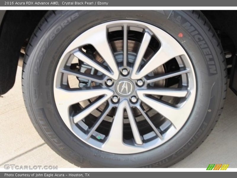 Crystal Black Pearl / Ebony 2016 Acura RDX Advance AWD