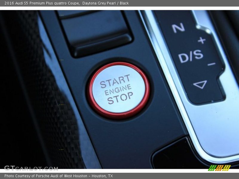 Daytona Grey Pearl / Black 2016 Audi S5 Premium Plus quattro Coupe