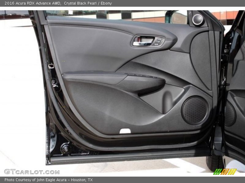 Crystal Black Pearl / Ebony 2016 Acura RDX Advance AWD