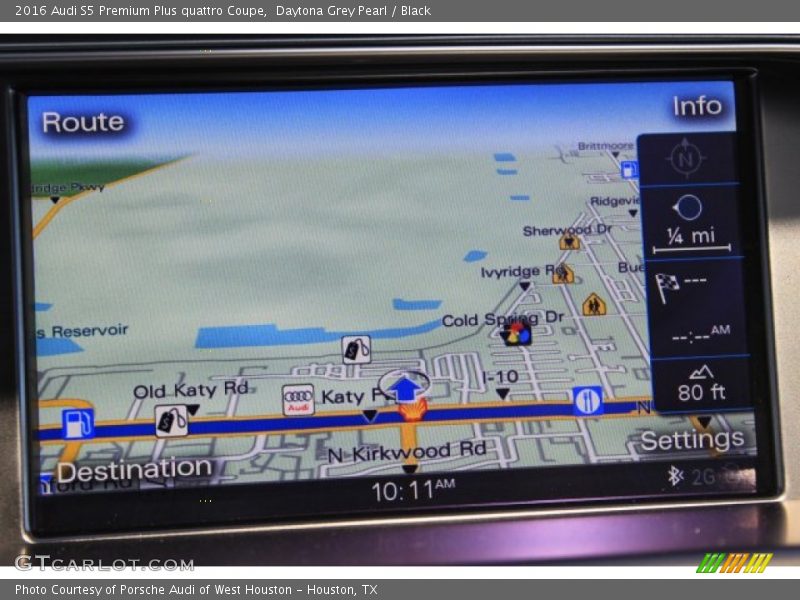 Daytona Grey Pearl / Black 2016 Audi S5 Premium Plus quattro Coupe