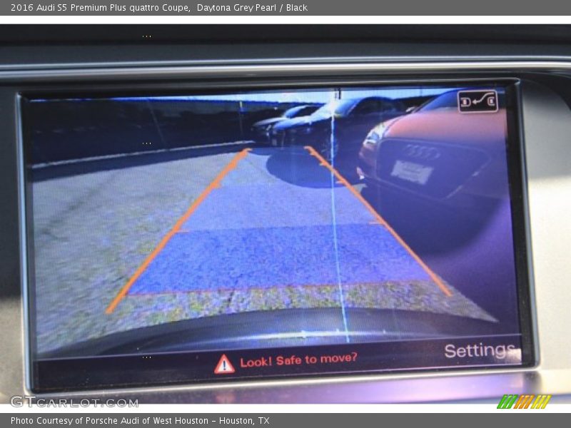 Daytona Grey Pearl / Black 2016 Audi S5 Premium Plus quattro Coupe