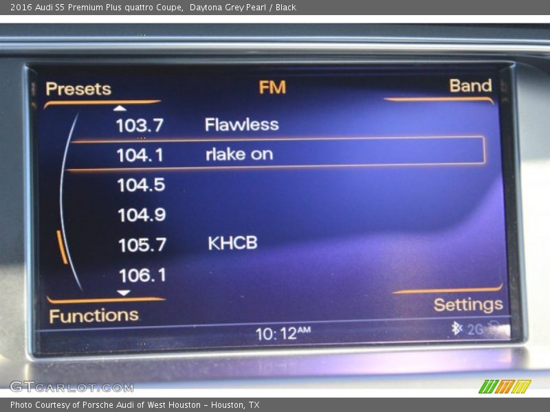 Daytona Grey Pearl / Black 2016 Audi S5 Premium Plus quattro Coupe