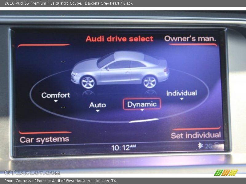 Daytona Grey Pearl / Black 2016 Audi S5 Premium Plus quattro Coupe