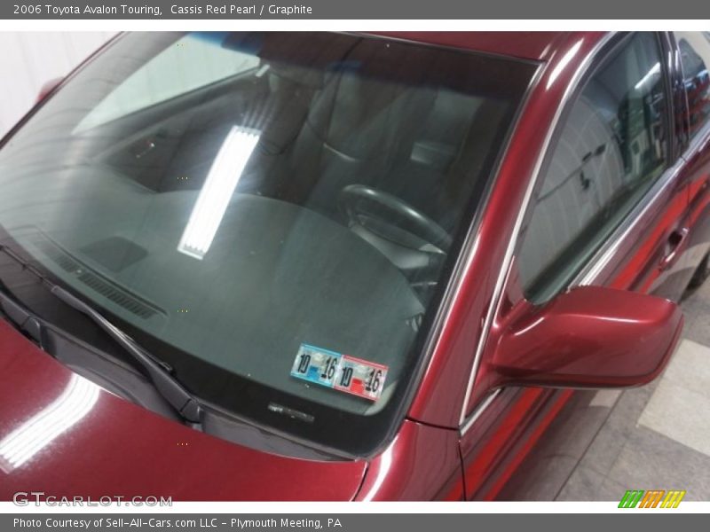 Cassis Red Pearl / Graphite 2006 Toyota Avalon Touring
