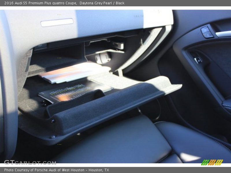 Daytona Grey Pearl / Black 2016 Audi S5 Premium Plus quattro Coupe