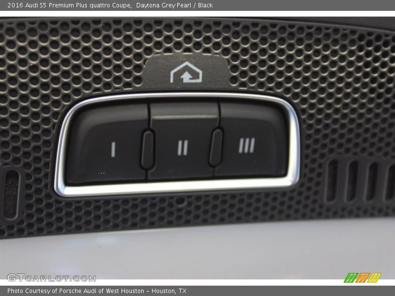 Daytona Grey Pearl / Black 2016 Audi S5 Premium Plus quattro Coupe