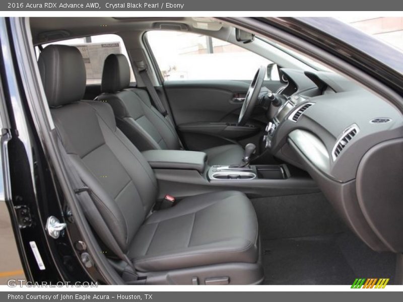 Crystal Black Pearl / Ebony 2016 Acura RDX Advance AWD