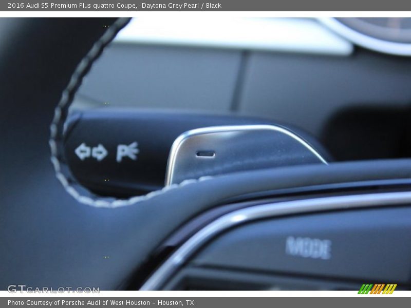 Daytona Grey Pearl / Black 2016 Audi S5 Premium Plus quattro Coupe