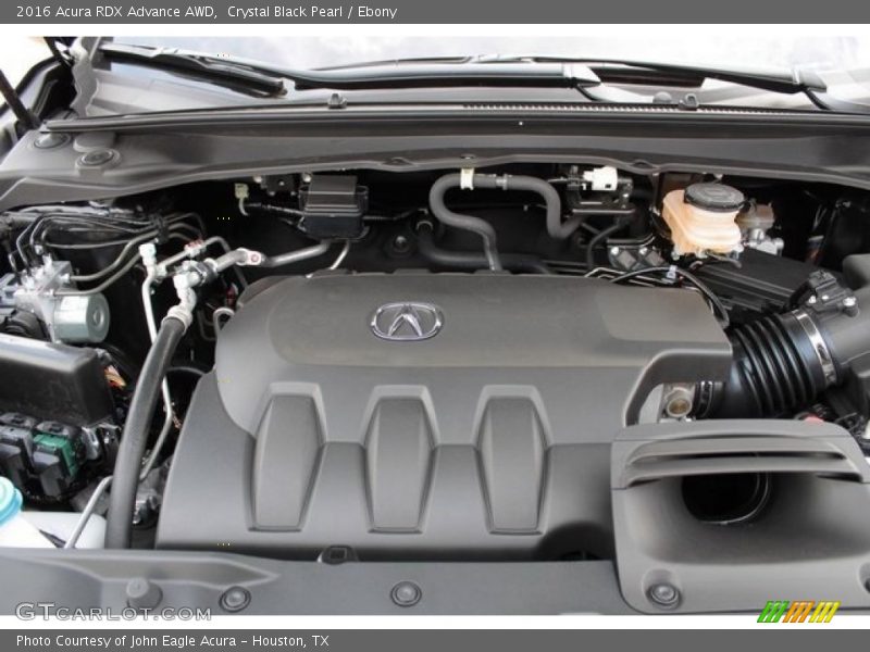 Crystal Black Pearl / Ebony 2016 Acura RDX Advance AWD