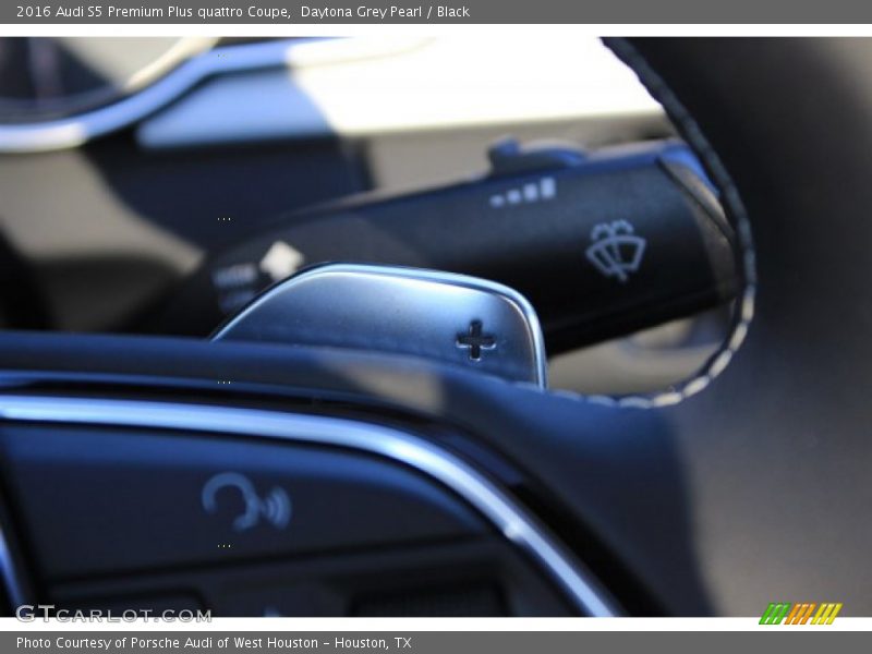 Daytona Grey Pearl / Black 2016 Audi S5 Premium Plus quattro Coupe