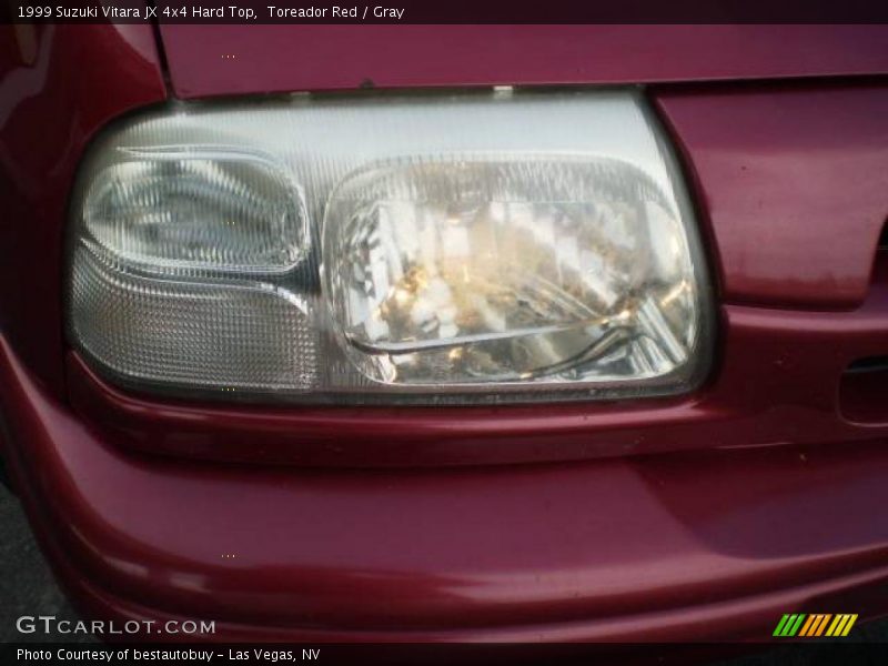 Toreador Red / Gray 1999 Suzuki Vitara JX 4x4 Hard Top