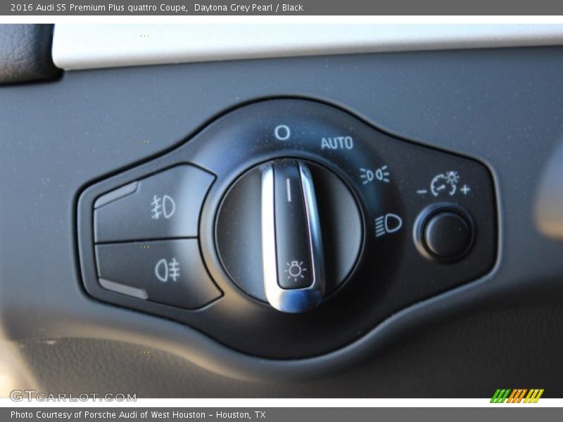Daytona Grey Pearl / Black 2016 Audi S5 Premium Plus quattro Coupe