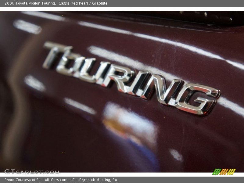 Cassis Red Pearl / Graphite 2006 Toyota Avalon Touring